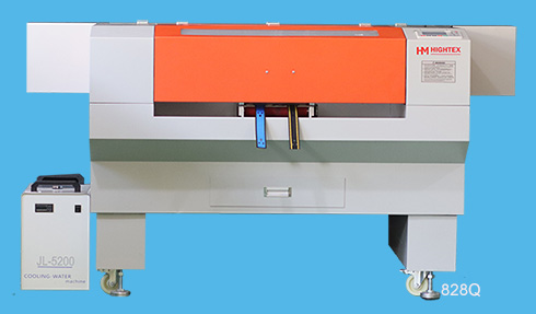 automatic laser webbing cutting machine and hole punching machine